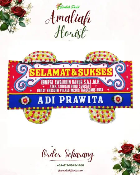 Papan Bunga Ucapan Selamat Lodaya